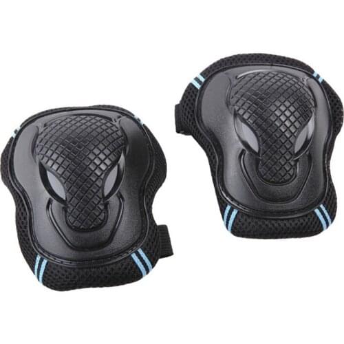 6pcs/Set Teens & Adult Knee Pads Elbow Pads Wrist Guards Protective Gear Set for Roller Skating Skateboarding Cycling TK