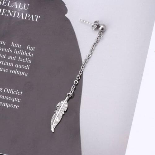 2021 New 5Pcs KPOP Bangtan Boy Album Long Chain Drop Earrings Kit Korean Fashion Jewelry