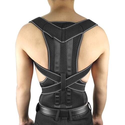 Steel Plate Support Posture Corrector Belt Men Women Back Clavicle Belt adult student body hunchback Slim Shaping