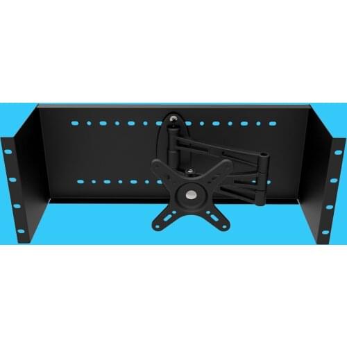 Network cabinets display mounting bracket / Industrial control monitor LED display telescopic boom