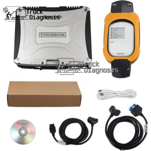 Toughbook CF19 Laptop vcads 88890180 interface with PTT 2.7 /88890020 vcads pro for volvo truck Diagnostic scanner tool