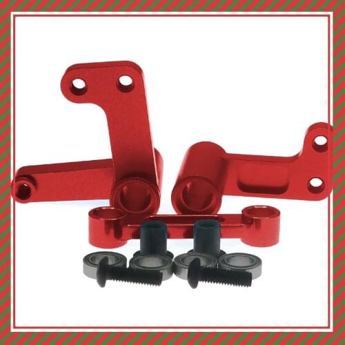Alloy steering servo saver complete bell cranks (L&R)/ draglink for rc hobby model car 1/10 Traxxas Slash 2WD short course parts