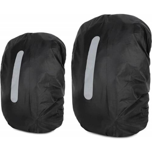 Reflective Waterproof Backpack Rain Cover Outdoor Sport Night Cycling Safety Raincover Case Bag Camping Hiking Backpack Covers
