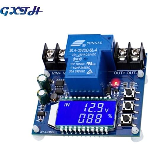 CD63L 30A Battery Charging Control Module Full Power Off DC Voltage Protection Under Voltage Power Loss Protector