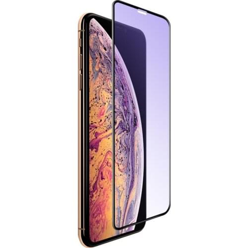 2pcs/lot Anti Blue Light Protective Tempered Glass For Iphone X XS XR XS MAX Screen Protector Film