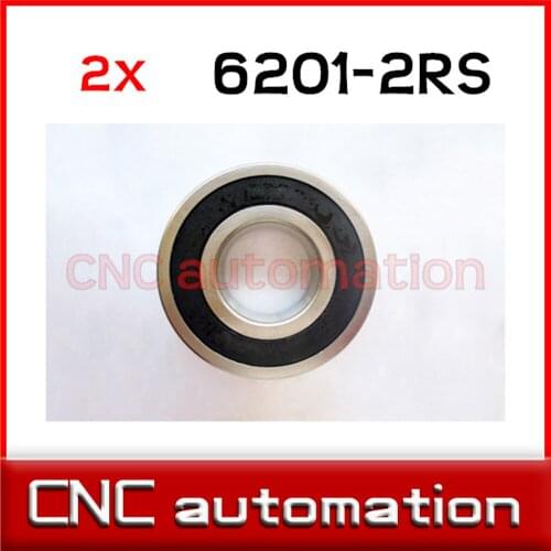 2pcs hub shaft 440 stainless steel hybrid ceramic ball bearings 6201 S6201 2RS 12*32*10mm Si3N4 bike part