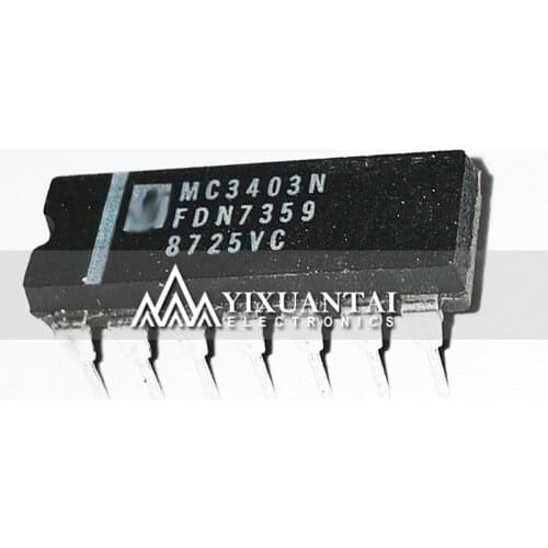 10pcs/lot 20pcs/lot 50pcs/lot Free Shipping! 100% New Original MC3403N MC3403 3403 DIP14