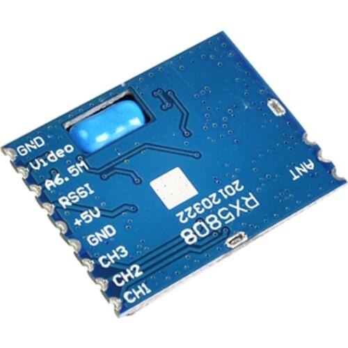 Boscam FPV 5.8G Wireless Mini Audio Video Receiver Module RX5808 For FPV System RC Helicopter drone