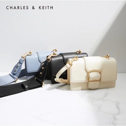 CHARLES＆KEITH New Arrival for Summer 2021 CK2-80781505 Ladies transparent baguette one-shoulder armpit bag
