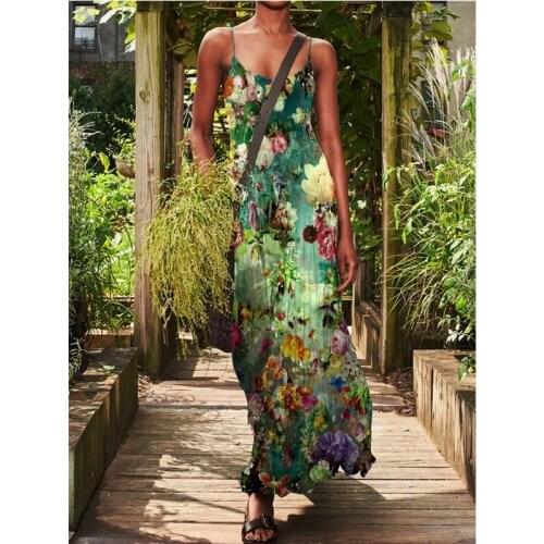 Conncozy Green Summer Dresses