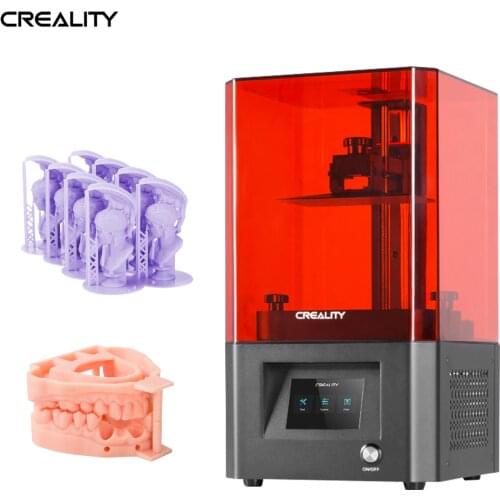 Creality 3D LD-002H/LD-002R LCD Resin 3D Printer UV Photocuring LCD with 3.5 Inch Touchscreen Air Filtration Z-axis Linear Rail