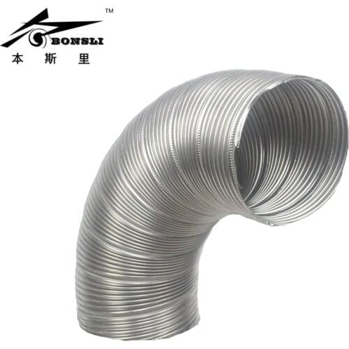 304 stainless steel material pipe elbow diameter 32-90mm high heat temperature and corrosion hot air resistance Random bending