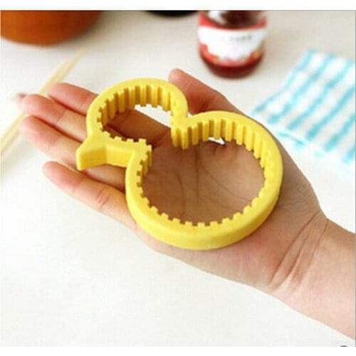 1PC Silicone Small Yellow Duck Multi-Function Jars/Bottles Opener Kitchen Tool Beer Opener KW 033