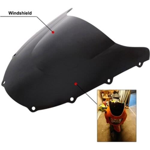 Motorcycle Windscreen Windshield Windshield Deflector Motorcycle Accessories for Kawasaki ZX9R ZX 9R 1998 1999