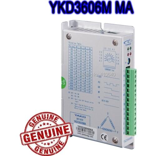 Genuine YAKO YKD3606MA YKD3606M Stepper Motor Drive for NEMA 17 NEMA23 NEMA24 NEMA34 Stepper Motor with DC 24 to 80V Voltage
