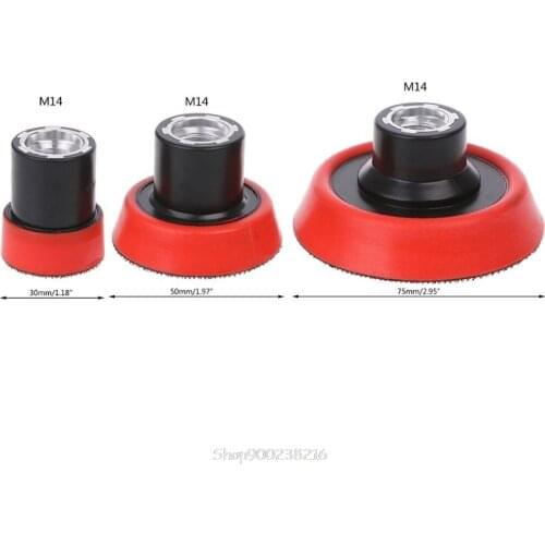 1 Pc Cleaning Sponge Polishing Pad Buffing Plate Car Seat Support Pillow Caring Tool M14 1.2/2/3inch Aug13 20 Dropship