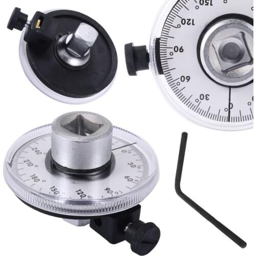 Professional Car 1/2 Inch Adjustable Drive Torque Angle Gauge Auto Garage Tool Set For Hand Tools Wrench