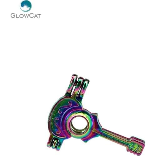 C8 5pcs/lot COLORS Multicolor Hollow Key Diffuser Locket Pendant Locket Fairytale Party Essential Oil Diffuser