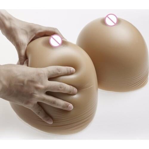 6000g super Big Mens Artificial Silicone Breasts Forms False Breast boobs for gay drag queen round lifelike sof