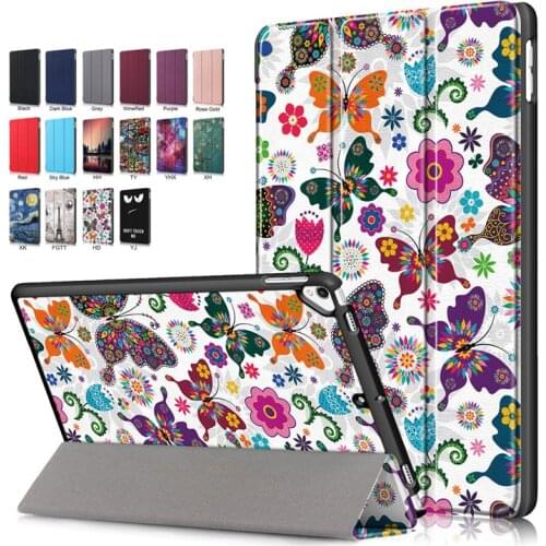 For Apple iPad i Pad 10 2 7th 8th Generation A2198 A2197 A2200 Case Tablet PU Leather Smart Cover for Funda iPad7 10.2 Case Kids