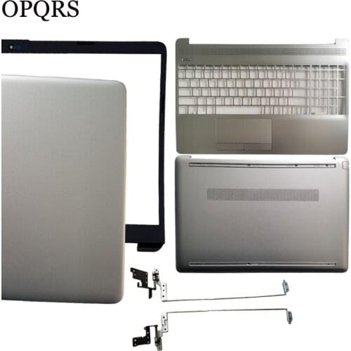 For HP 15S-DU 15S-DY 15-DW TPN-C139 Rear Lid TOP case laptop LCD Back Cover/LCD Bezel Cover/Palmrest COVER/Bottom case/Hinges