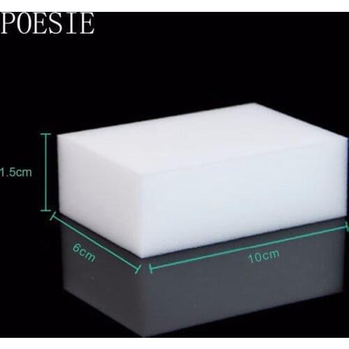 10/20 PCS 100*58*20mm White Melamine Sponge Magic Sponge Eraser For Kitchen Office Bathroom Clean Accessory/Dish Cleaning Nano