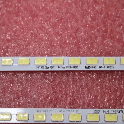 690mm LED Backlight Lamp strip 66/72leds For Chang hong LG 3D55A4000IC 6922L-0003A 0004A LC550EUN 55"TV 6916L0781A 6920L-0001C