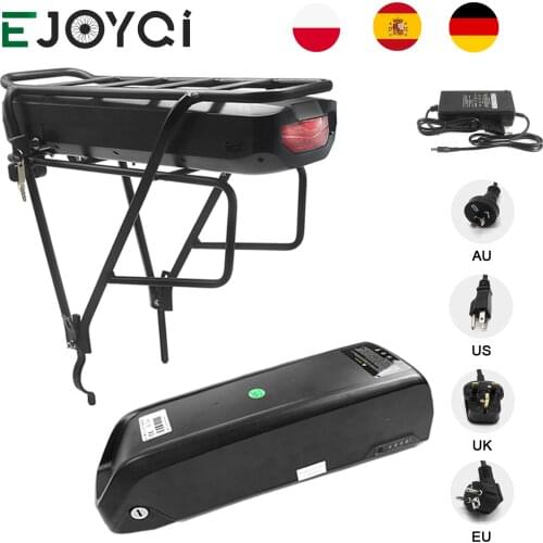 EJOYQI 48V Electric Bike Battery Pack Electric Bicycle LG 36V 48V 13Ah 16Ah Ebike Rear Rack Battery Ebike Lithium Battery
