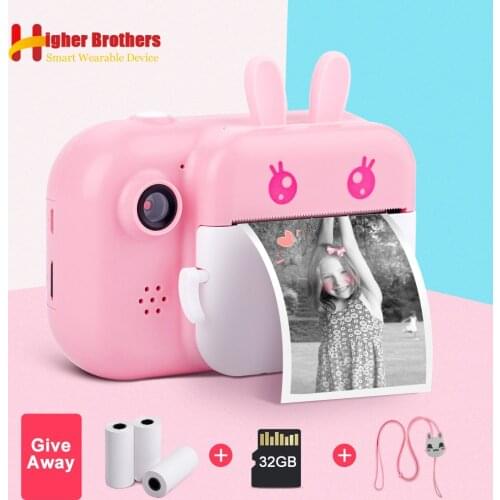 Children Camera For Kids Instant Camera Digital Video Camera For Children Photo Camera Toys For Girl Boy Birthday Gifts