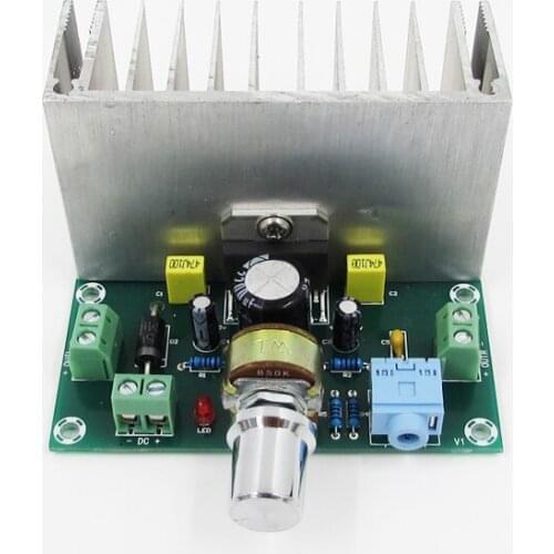 KYYSLB DC12V 35W*2 Dual Channel TDA7377 Power Amplifier Board Home Audio Signal High Power Amplifier Board XH-M341 PBTL