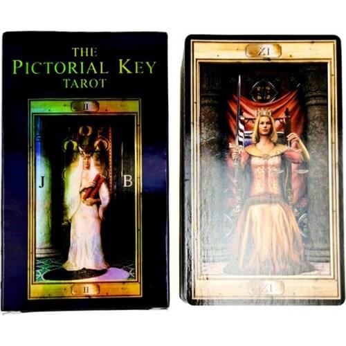 English Tarot Cards Pictorial Key Interactive Board Games Tarot Cards Cards Full English Version Family Party Game Card