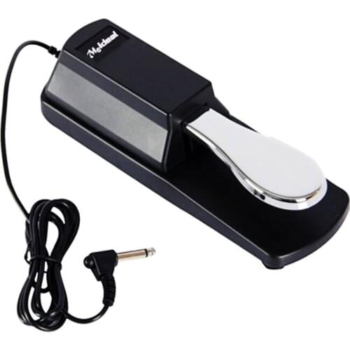 Meideal Piano Keyboard Sustain Pedal for Yamaha Roland Casio Electric Piano Electronic Organ KB02
