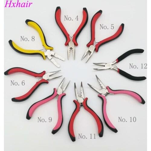 Hair Pliers and Pulling Needle various pliers set / Professional Hair Extension Tools