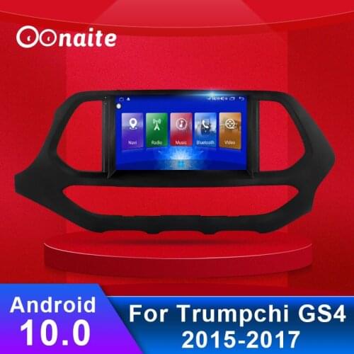 Oonaite 10 For GAC Trumpchi GS4 2015-2017 9 inch Car Navigation GPS Audio Video Radio DVD Multimedia Player Touch wifi 4G