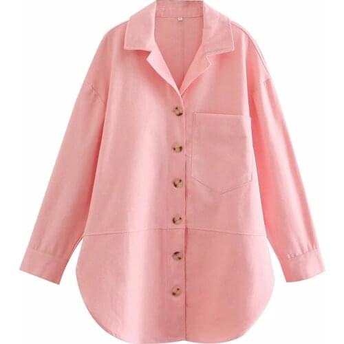 OUROPEAN ZTATION Women's Cotton Shirts