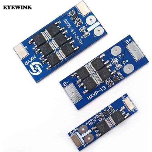 BMS 1S 12A 20A 25A 3.7V lithium battery protection board 18650 4.2V charging voltage/short circuit/overcharge prevention