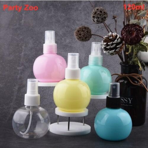 500 X 120ml Candy Colors DIY Special Cosmetic Lotion Ball Jar Empty Spray Bottles Refillable Cosmetic Containers Perfume Bottles