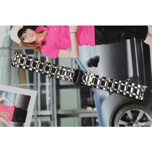 18mm T035210A T035207 New Watch Parts Solid Stainless steel bracelet strap Watch Bands For T035210 Free Shipping