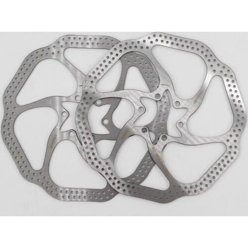 1Pair New HS1 180mm bicycle brake disc rotors City Mountain bike stainless steel disc brake rotors MTB bike parts Free shipping