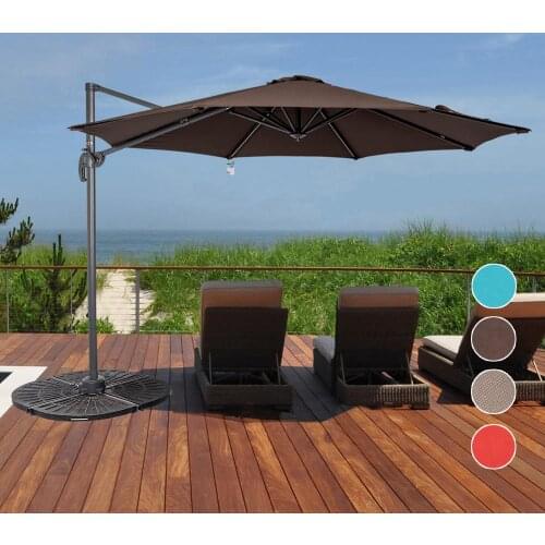 Sunshine Outdoor Umbrella Courtyard Umbrella Large Garden Terrace Oversized Outdoor Sun Umbrella Roman Umbrella Square
