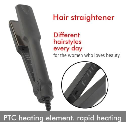 Straightening Irons Fast Warm-up Thermal Performance Professional Tourmaline Ceramic Heating Plate Hair Straightener