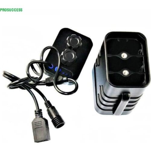 DIY powerbank for 6pcs Li-ion 18650 battery powered box high grade waterproof with USB / DC dual output interface for phone