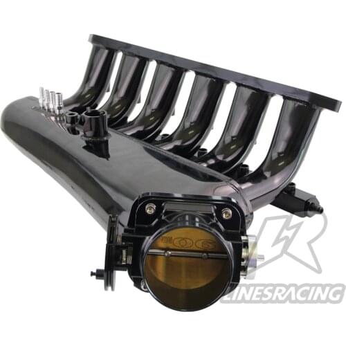 Billet Intake Manifold w/ Fuel Rail+Throttle Body Fits For BMW E36 E46 325i 328i 323i Black