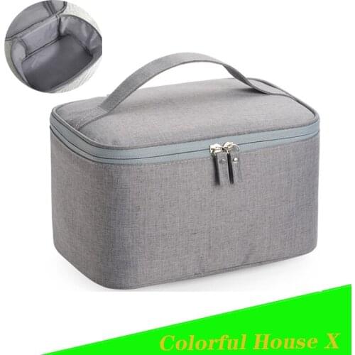 Female Cosmetic Bag Handbag For Traveling Waterproof And Large Capacity Storage Box Organizer For Small Things Household Producs