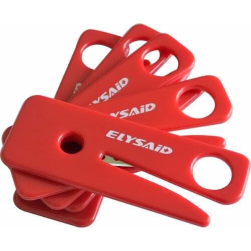 10Pcs New Brand Safety Emergency Plastic Seat Belt Cutter Car Escape Outdoor Life-saving Equipment For First Aid Rescue