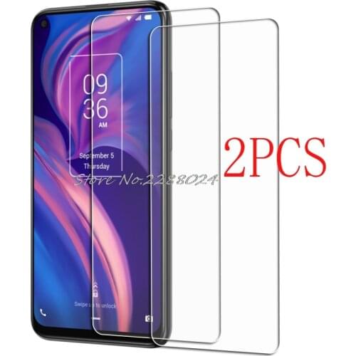 2PCS FOR TCL PLEX T780H 6.53" HST780-3ALCEU1 Tempered Glass Protective On TCL10L 10L 10 5G Screen Protector Film Cover