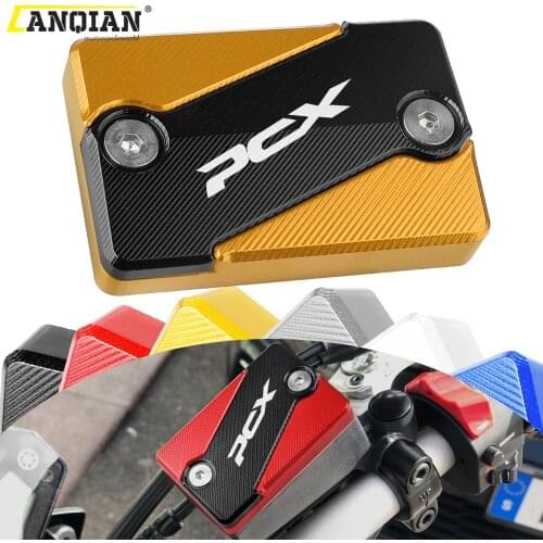 For HONDA PCX 125 150 PCX150 PCX125 ALL Year Motorcycle Accessories Aluminum DIRT BIKE Front Brake Fluid Reservoir Caps Covers