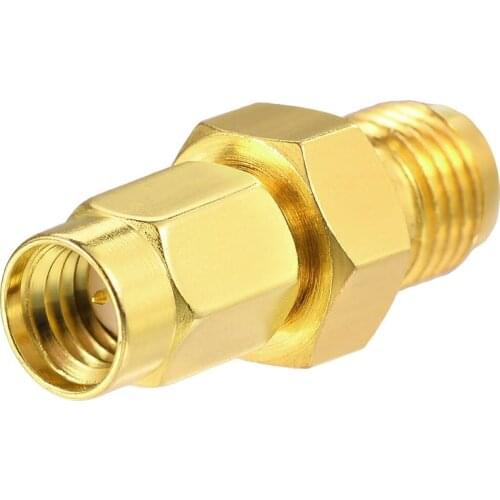Superbat SMA Jack to SSMA Plug Adapter Gold Plated Brass 50ohm RF Coaxial Connector