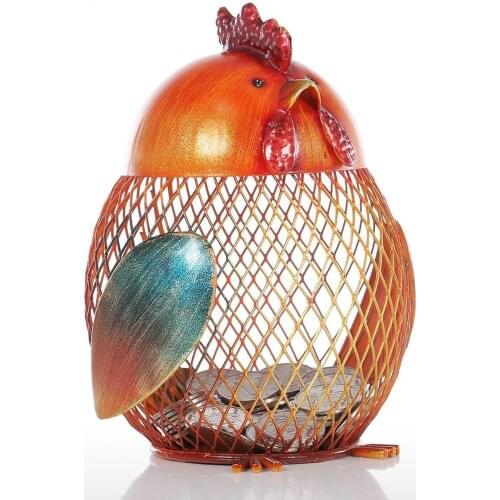 Tooarts Piggy Bank Metal Craft Animal Figurine Home Decor New Year Gift For Kids money bank Cash Box for Children coin bank