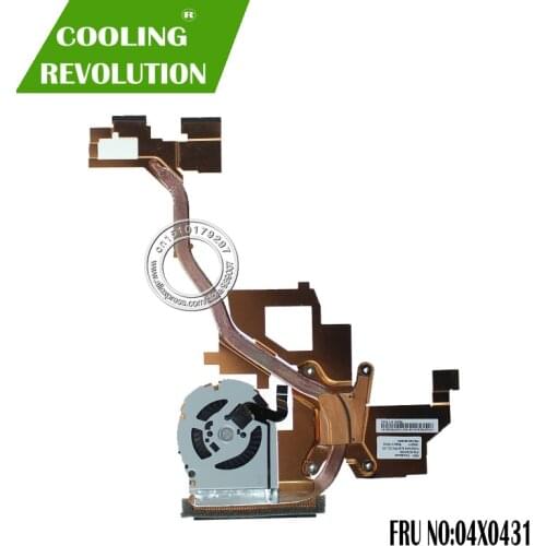 Original for Lenovo ThinkPad laptop CPU FAN X1 Helix 1 CPU Cooling Heatsink Fan Cooler Radiator 04X0431 UDQFTYH11BFD